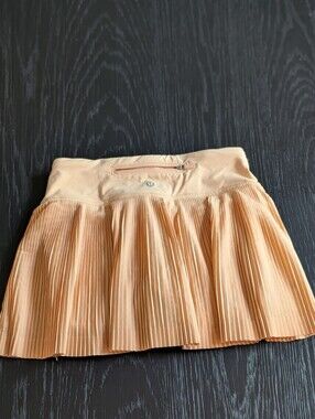 Lululemon | Pleat to Street Mid-Rise Skirt | Summer Glow | Size 0